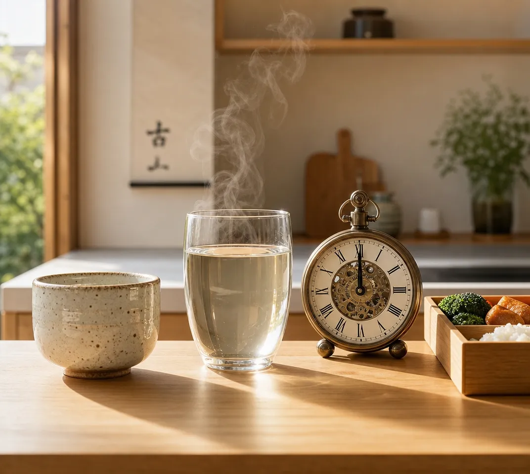 16時間断食（オートファジー）を実践する体に優しい食のイメージ