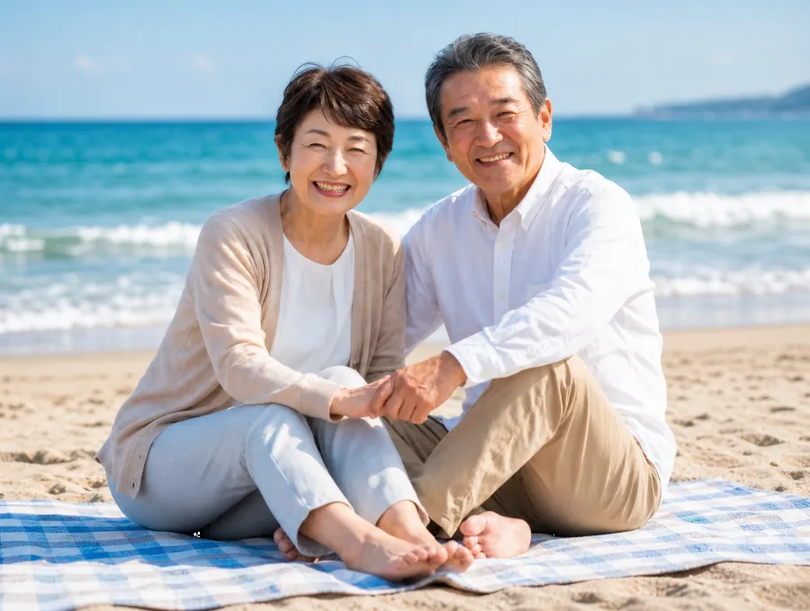 これからの人生を一緒に笑って過ごす