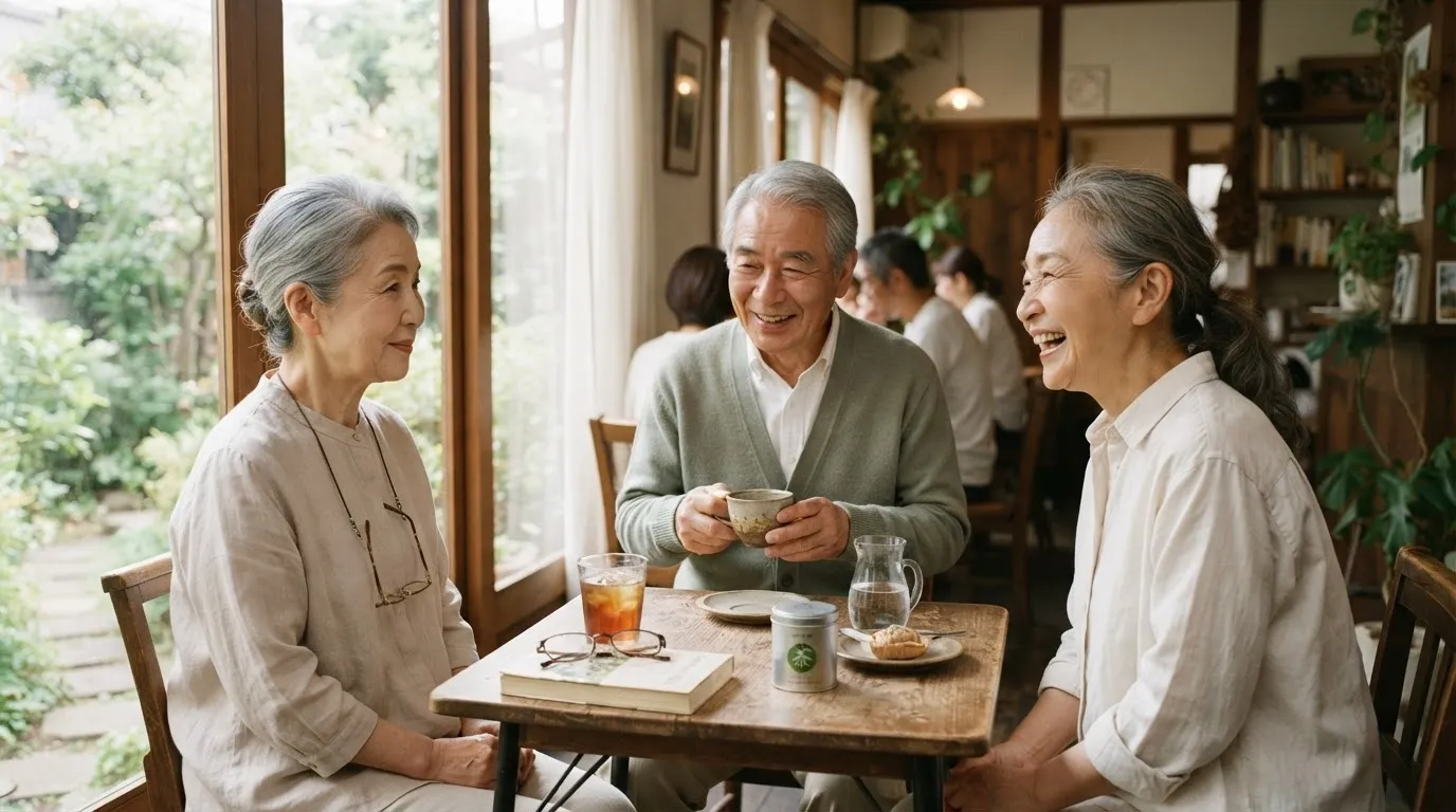 地域活動に参加して交流する人生後半のシニア