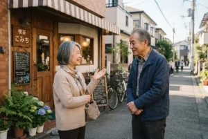 人生後半に自分から友人を誘い人とのつながりを楽しむシニア
