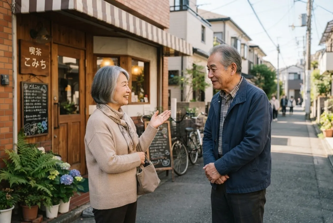 人生後半に自分から友人を誘い人とのつながりを楽しむシニア