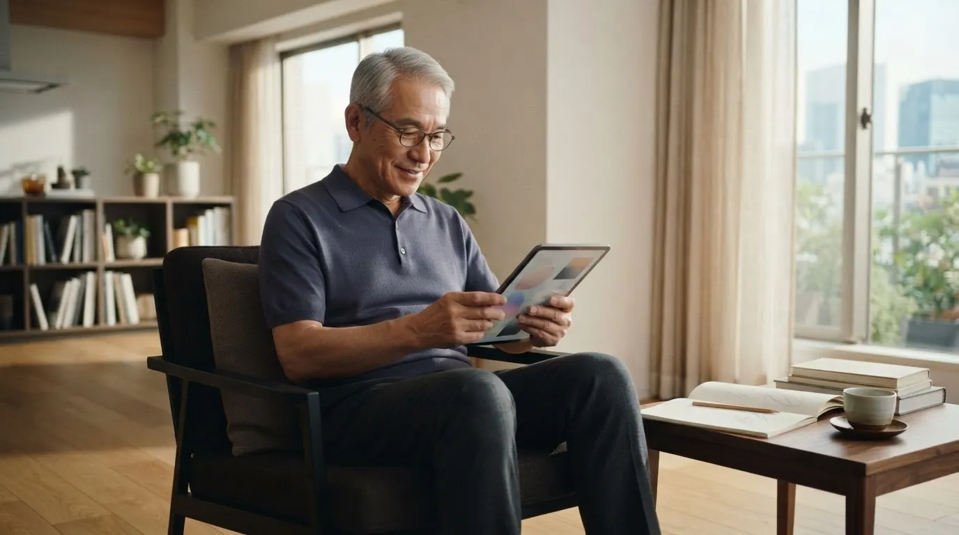 人生後半にAIを使いながら情報を見極めるシニア