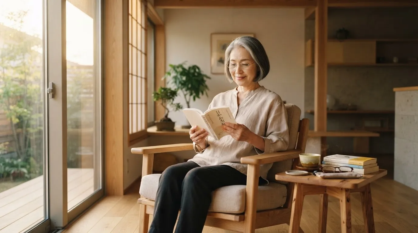 人生後半に紙の本を楽しむシニア